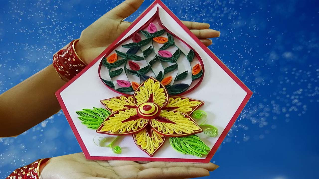 paper quilling art how to make beautiful quilling flower paper quilling flower arrangements