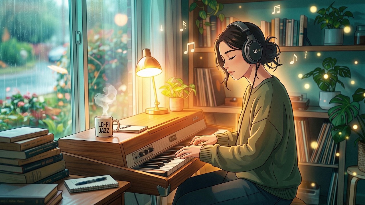 1 Hour Mix Lo-Fi Study Jazz ☕ | Chill Focus Music to Relax - YouTube