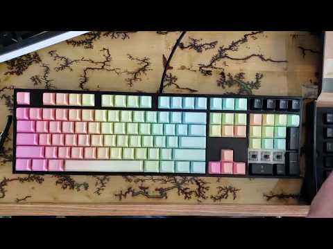 Gradient key cap set