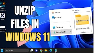How to Extract Zip Files in Windows 11 Without Software – Easy Tutorial screenshot 5