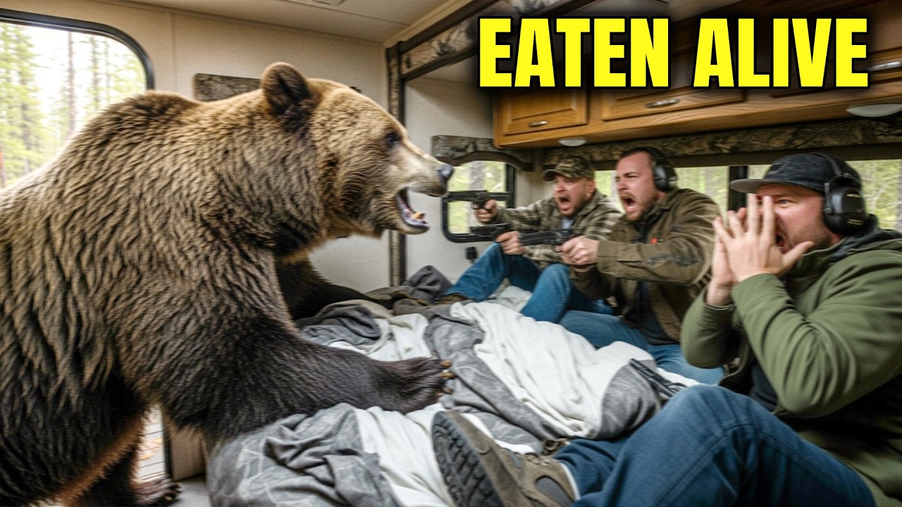 Grizzly Bear Kills 4 Hunters Inside RV on October 2nd, 2025 - YouTube