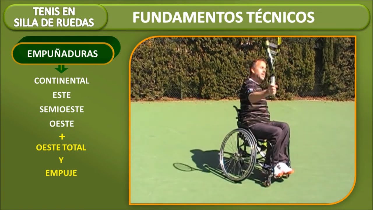 Fundamentos Técnicos del Tenis en silla de ruedas YouTube