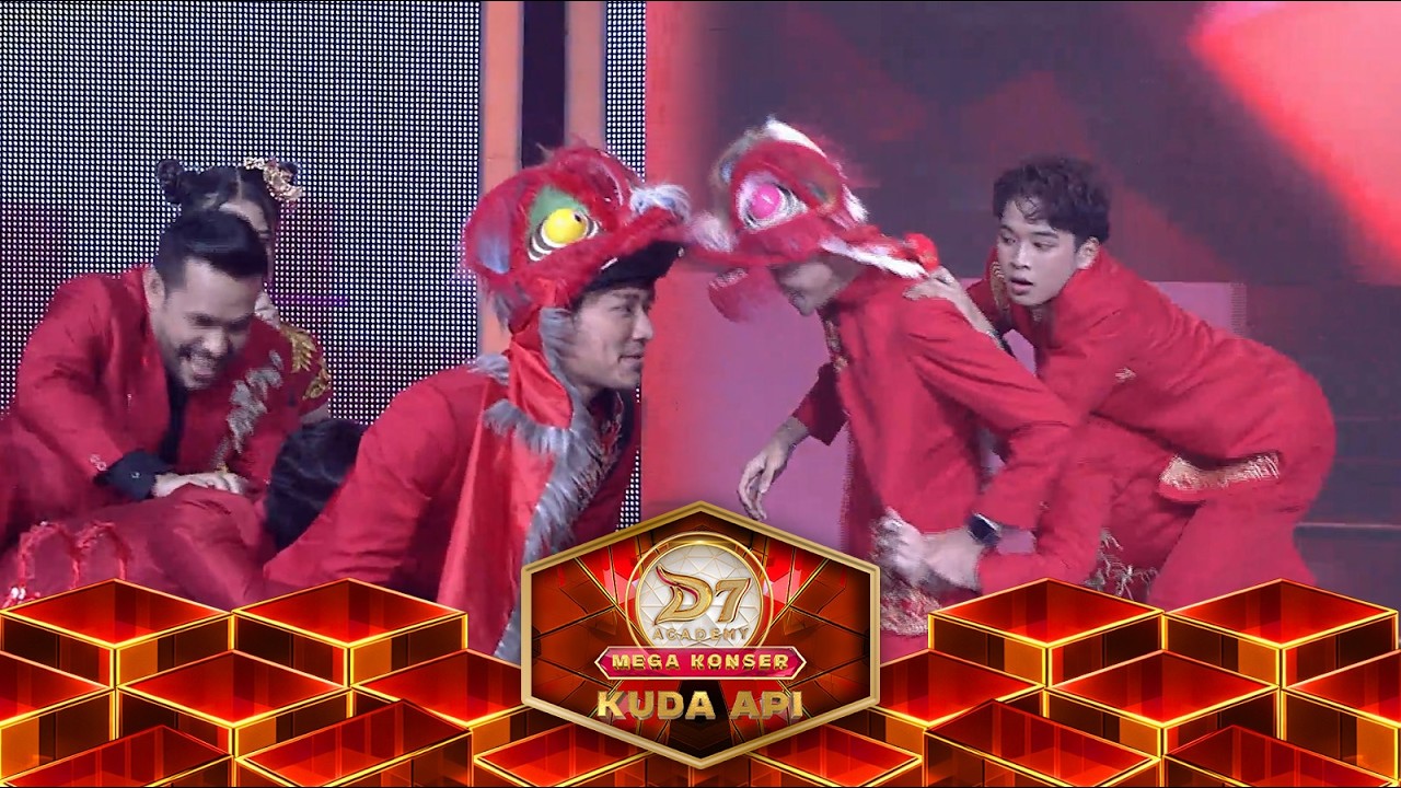 Seru Pol! Games Barongsai, Siapa Paling Jago Gendong & Borong Angpao? | Mega Konser Kuda Api