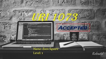 URI (Beecrowd) 1073 (Even Square) Solution (Bangla) with C || URI Problem || Beginner Problem