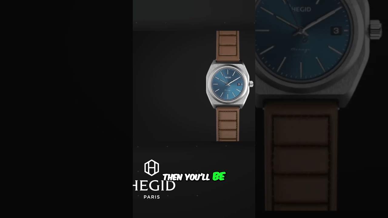 Hegid Paris: The Watch That Changes Styles in 20 Seconds! 