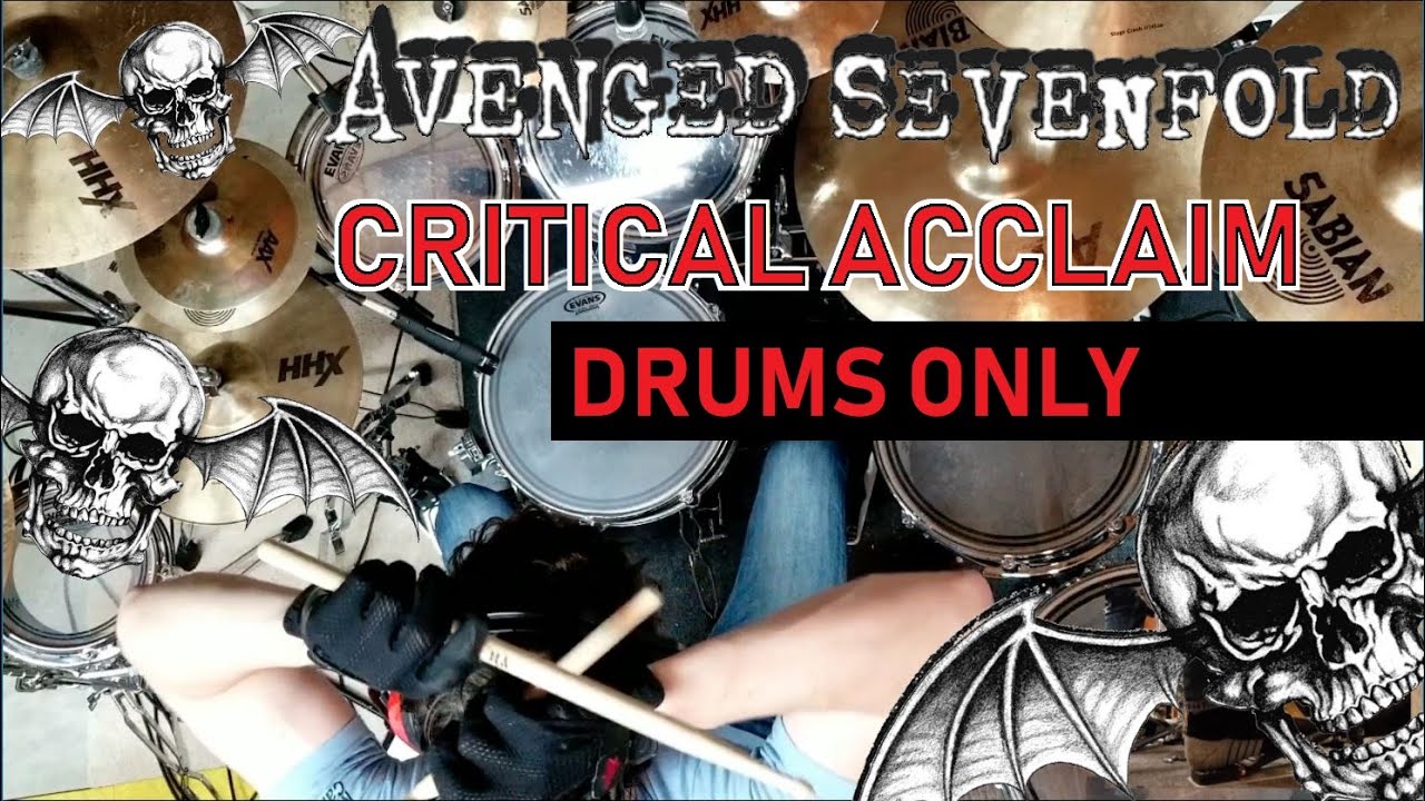 Avenged Sevenfold Critical Acclaim Drums Only MBDrums YouTube