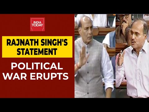 After Rajnath Singh's Statement In Parliament Over India-China Faceoff, Political War Erupts