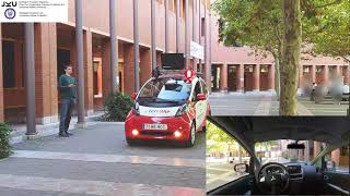 Human-AV interaction with a traffic lights interface
