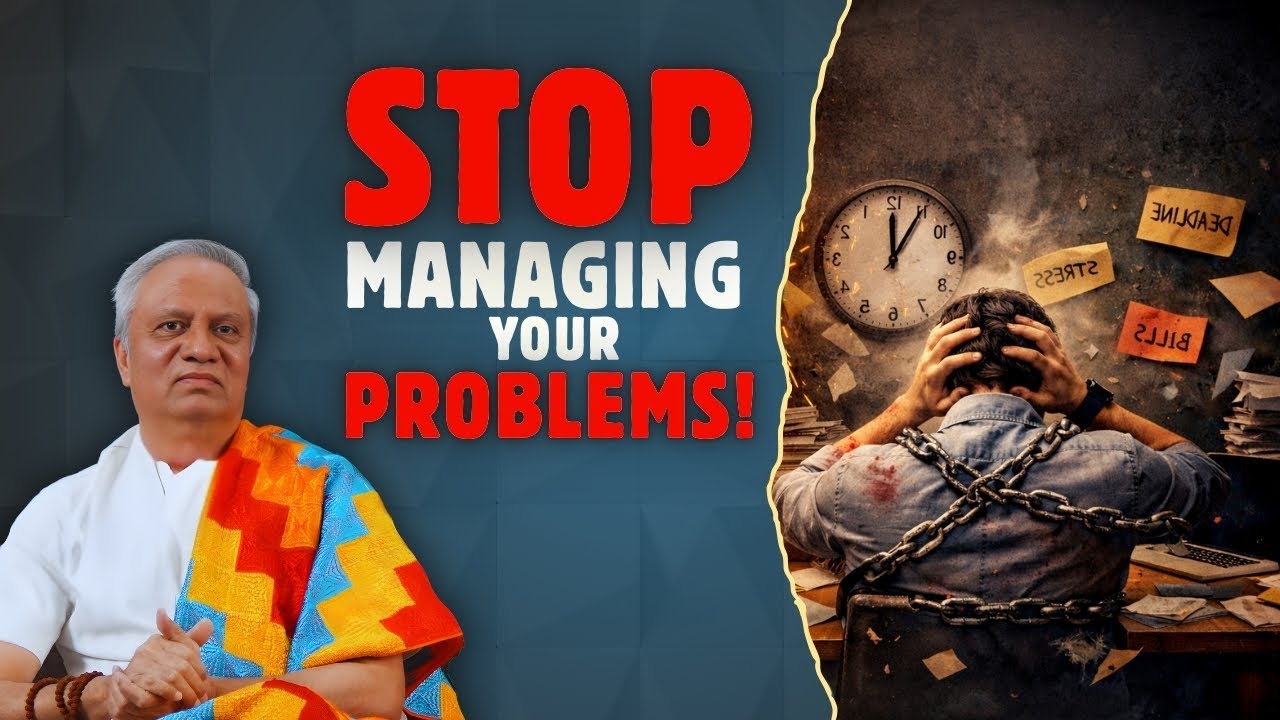 Stop Managing Life’s Problems | Trust the Higher Power | Sadhguru Ramesh Ji | 27-11-25