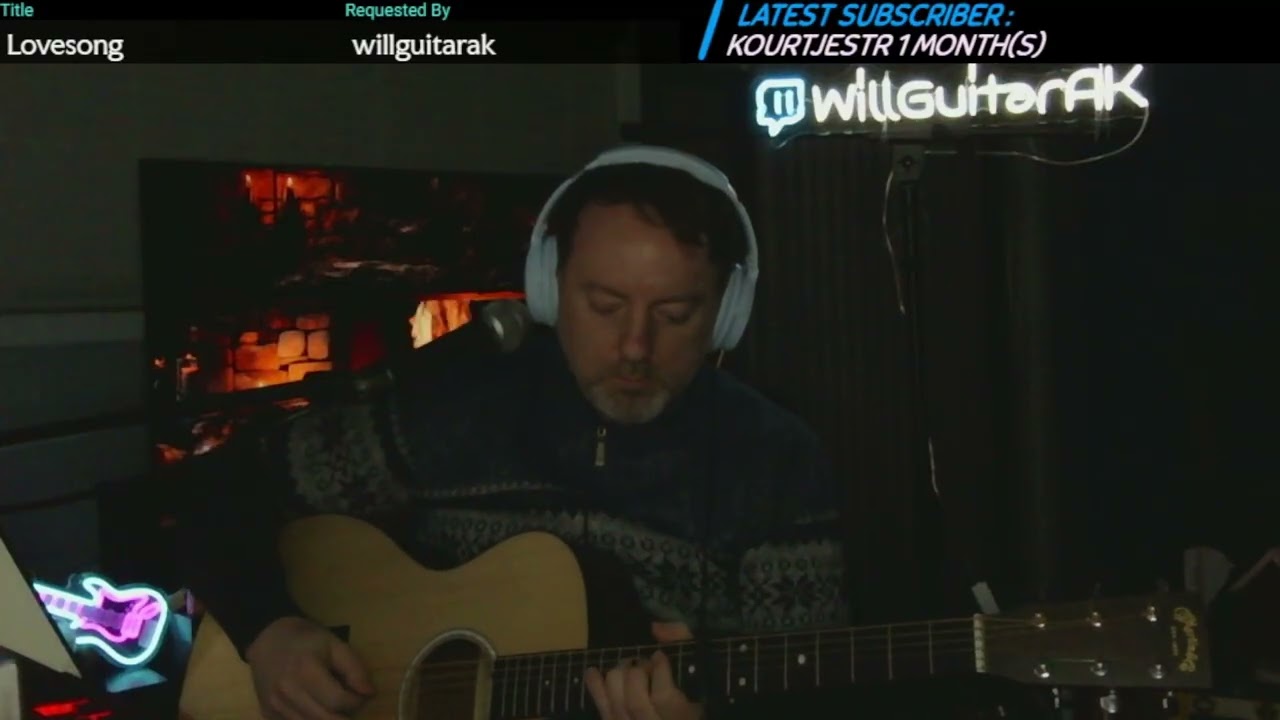 WillGuitarAK Twitch Cozy Guitar Stream ep#28 2/18/2026