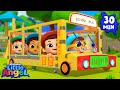 Wheels On The School Bus +More Classic Songs! 🚌 | Little Angel Kids Songs & Nursery Rhymes
