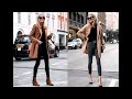 Look Fashionable with Camel Coat Outfits II  Tampil Modis dengan Mantel Coklat