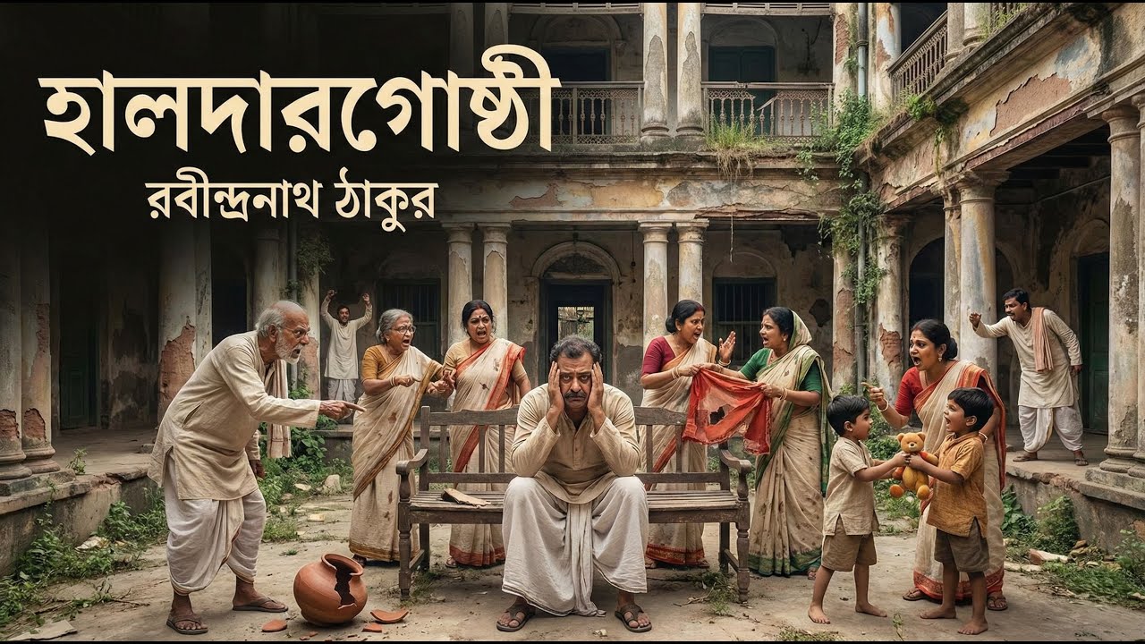 হালদারগোষ্ঠী | রবীন্দ্রনাথ ঠাকুর | Haldargoshthi by Rabindranath Tagore