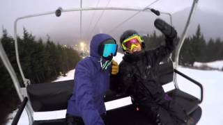 Rain Skiing w Jordyn