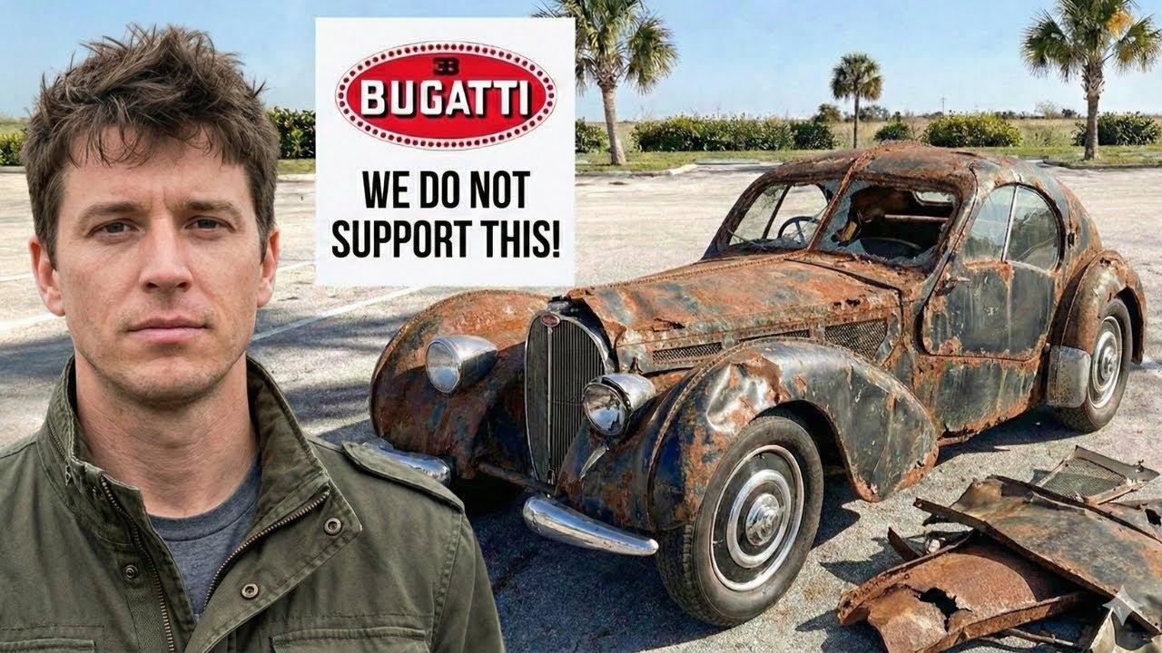 Restored a 1932 Bugatti Atlantic Grandpa Sold for $999 (ASMR Restoration)