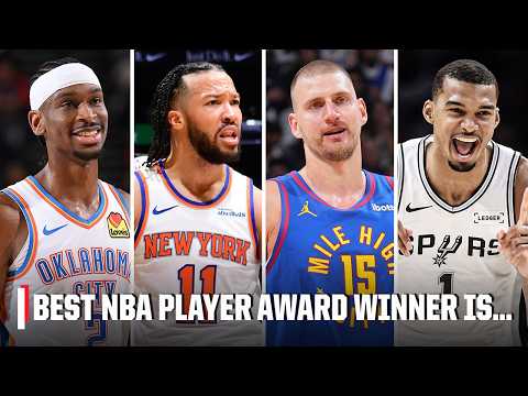 The 2026 ESPY Award for Best NBA Player goes to... | NBA Today