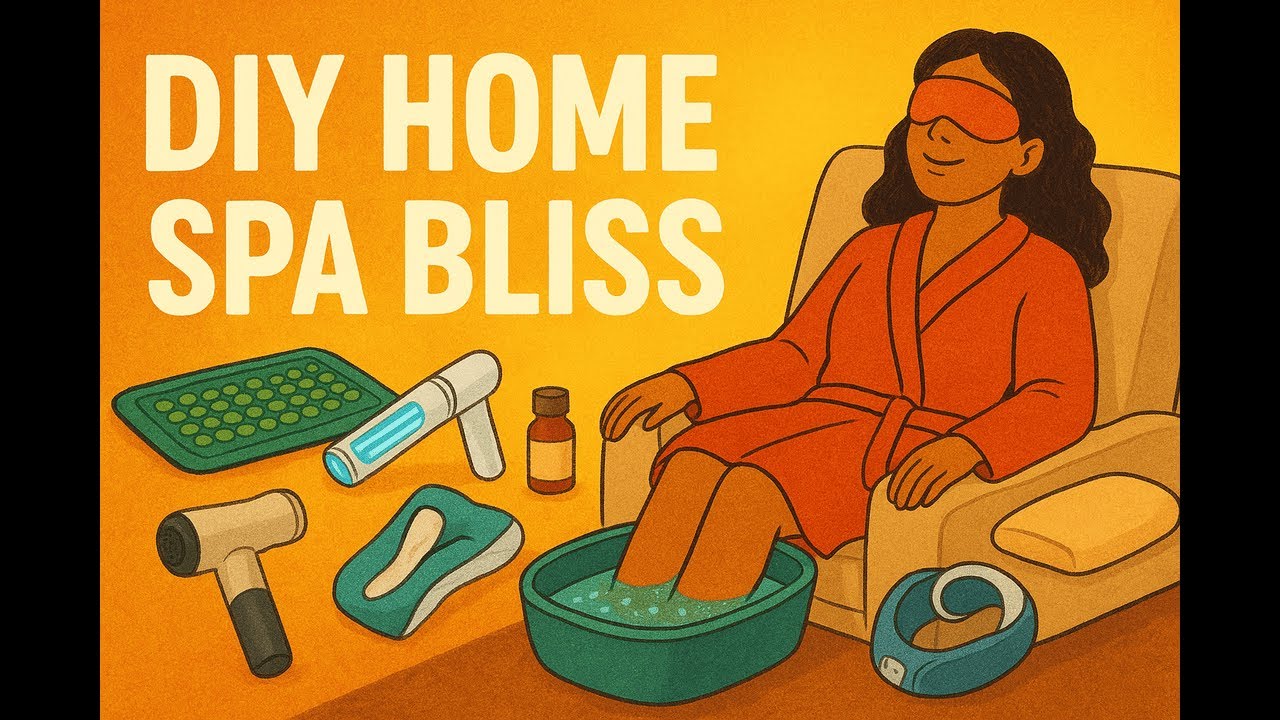 Home Spa Relaxation: DIY Spa Day Essentials - Don't Stress, Rest - Spa Day Ideas
