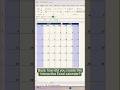 Excel main Calendar Kese Bnate hai | Calendar Formula in Excel | How To create Calendar In Excel |
