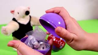 【１回５００円】吉徳のぬいぐるみ カプセルトイ ケンエレファント ガチャ シルバニアファミリーみたいなフィギュア 昭和 レトロ【SylvanianFamilies】Unboxing