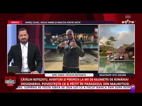 Cătălin Botezatu, peripeții în Mauritius. De la hotel, la castel! | Spynews TV | Antena Stars