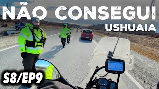 NÃO DEU CERTO MEU PLANO, TIVE QUE IR PARA O CHILE - VIAGEM DE MOTO [USHUAIA] S8/EP9