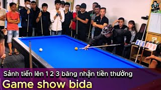 Thịnh kent game show bida nhận tiền thưởng siêu độc lạ Việt Nam - Tiến lên sảnh 1 2 3 băng trở lên