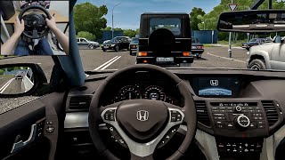 City Car Driving - 2011 Honda Accord [Steering wheel gameplay] screenshot 4