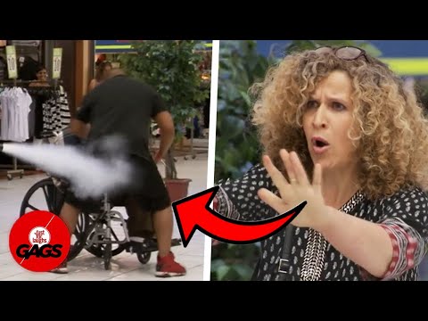 Disabled guy makes HUGE farts | Just For Laughs Gags
