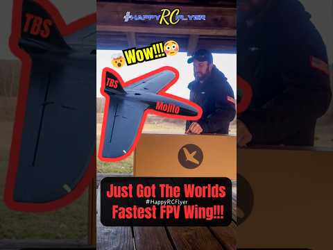 WORLD'S FASTEST FPV WING!!! (Unboxing) #TBS#WorldsFastest#FPV#TeamBlackSheep#TBSMojito#HighSpeed#RC