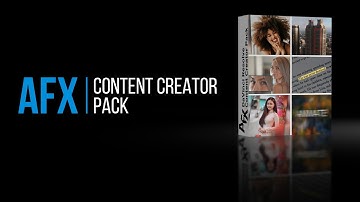 AFX Content Creator - FREE effects pack for DaVinci Resolve