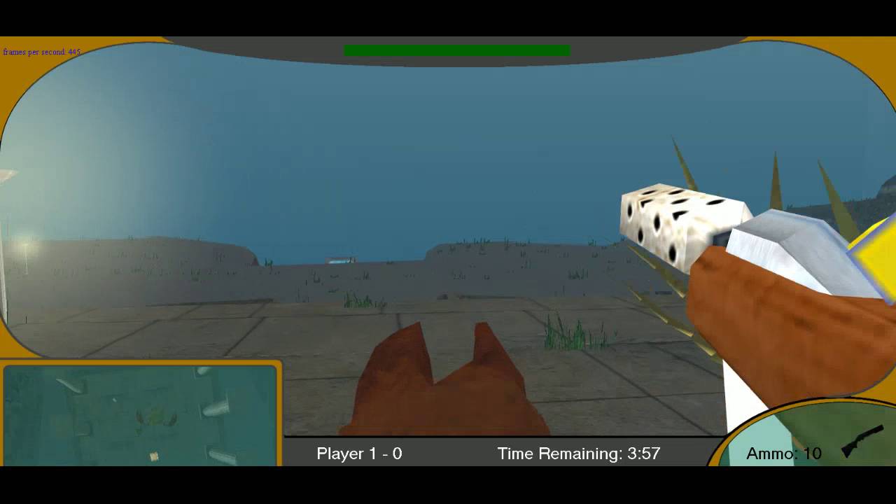 Underwater FPS with written in C++ and DirectX