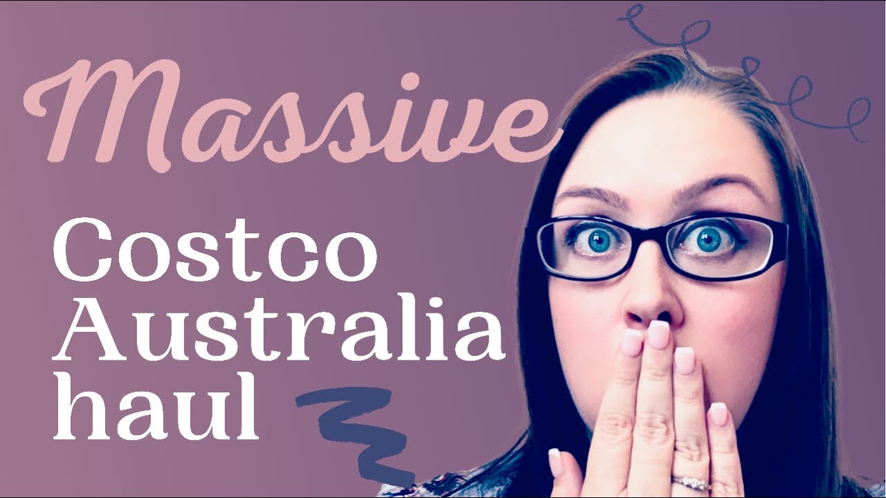 MASSIVE COSTCO AUSTRALIA Haul with prices and Meal Plan How I store