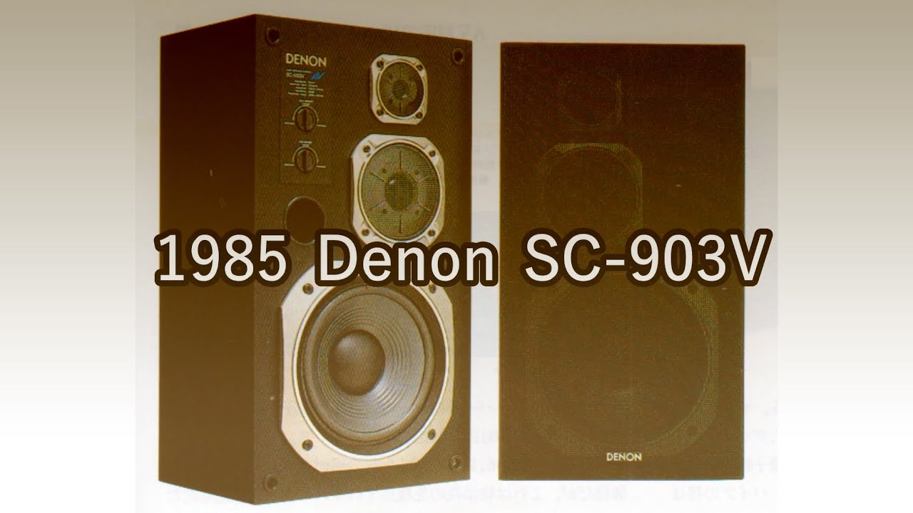 1985 Denon SC-903V - YouTube