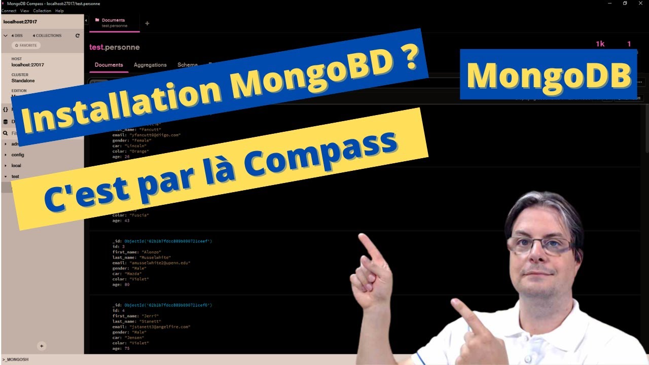 Base de données : MongoDB - Installation