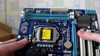 ОНЛАЙН ТРЕЙД.РУ — Материнская плата GIGABYTE GA-H61M-S2PV (LGA1155, micro ATX) артикул 158549