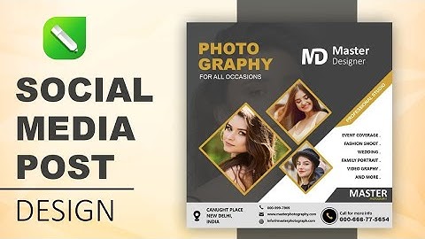 Social media Post | Corel draw