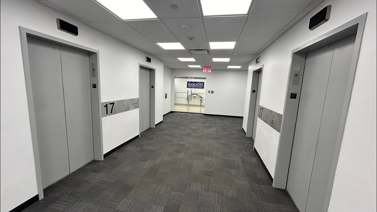 Schindler TXPress High-Rise Elevators At Forest Hills Tower In Kew Gardens Queens NYC (10/27/2025)