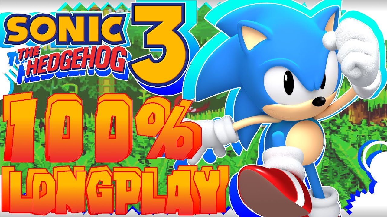 Sega Mega Drive Longplay 100% | Sonic The Hedgehog 3 [1080p 50fps ...