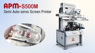 S500M Servo Screen Printer  Accurate Color Registration for Multi Color Printing