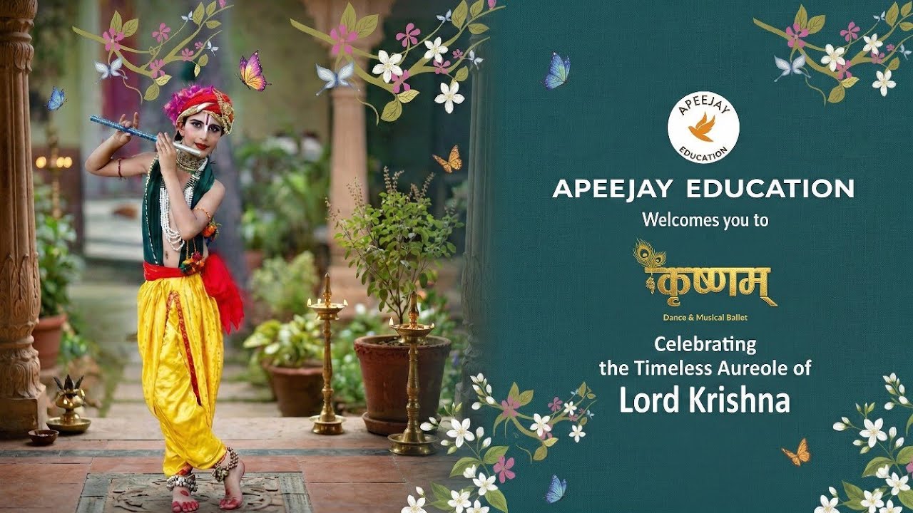 Krishnam कृष्णम dance and musical ballet by the students of APEEJAY college, Jalandhar