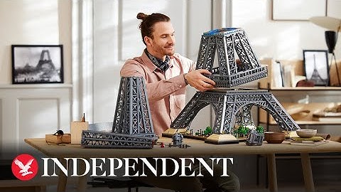 Eiffel Tower: Lego to launch tallest-ever set made of over 10,000 pieces