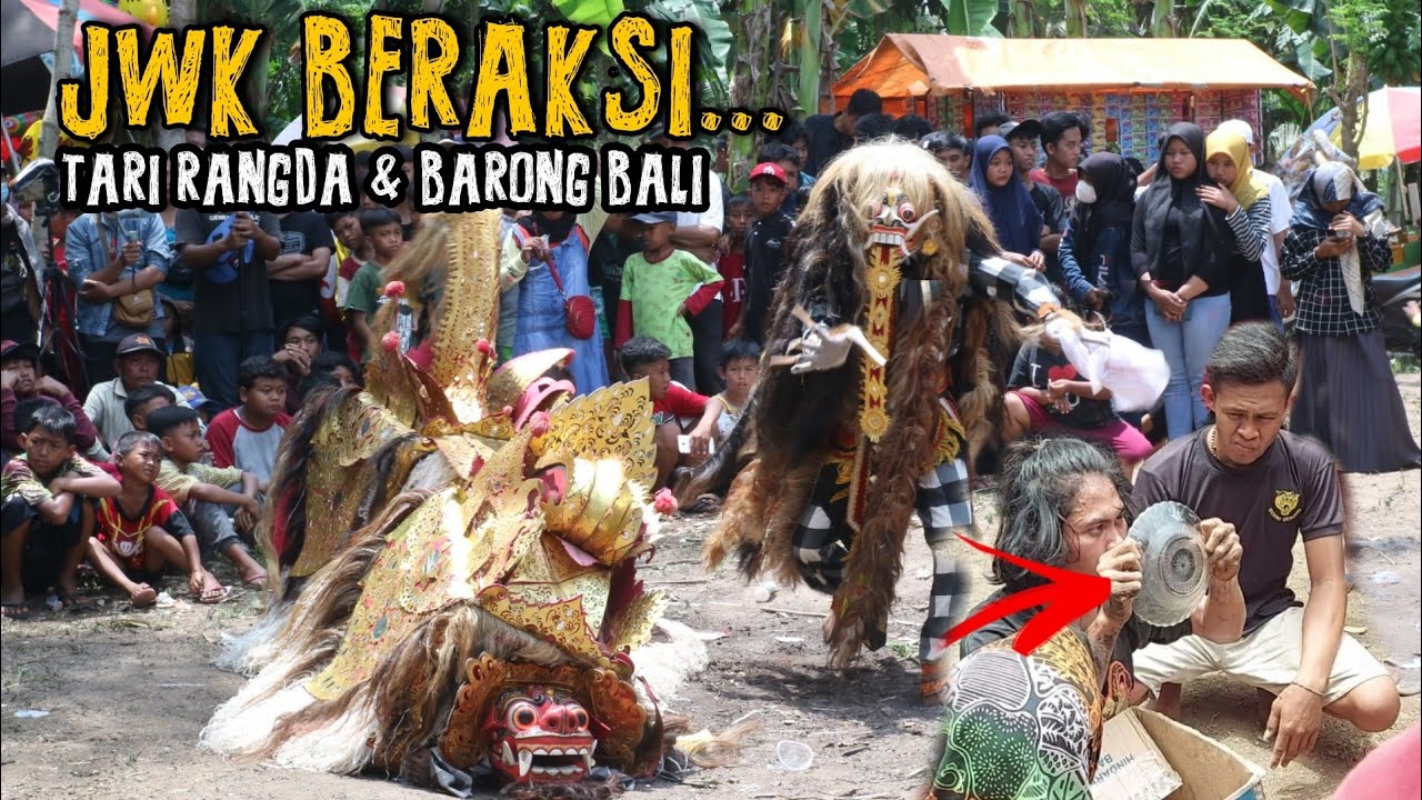 MAKAN INI!!!SEREM DADINE RANGDA & BARONG BALI JWK LIVE BABAKAN