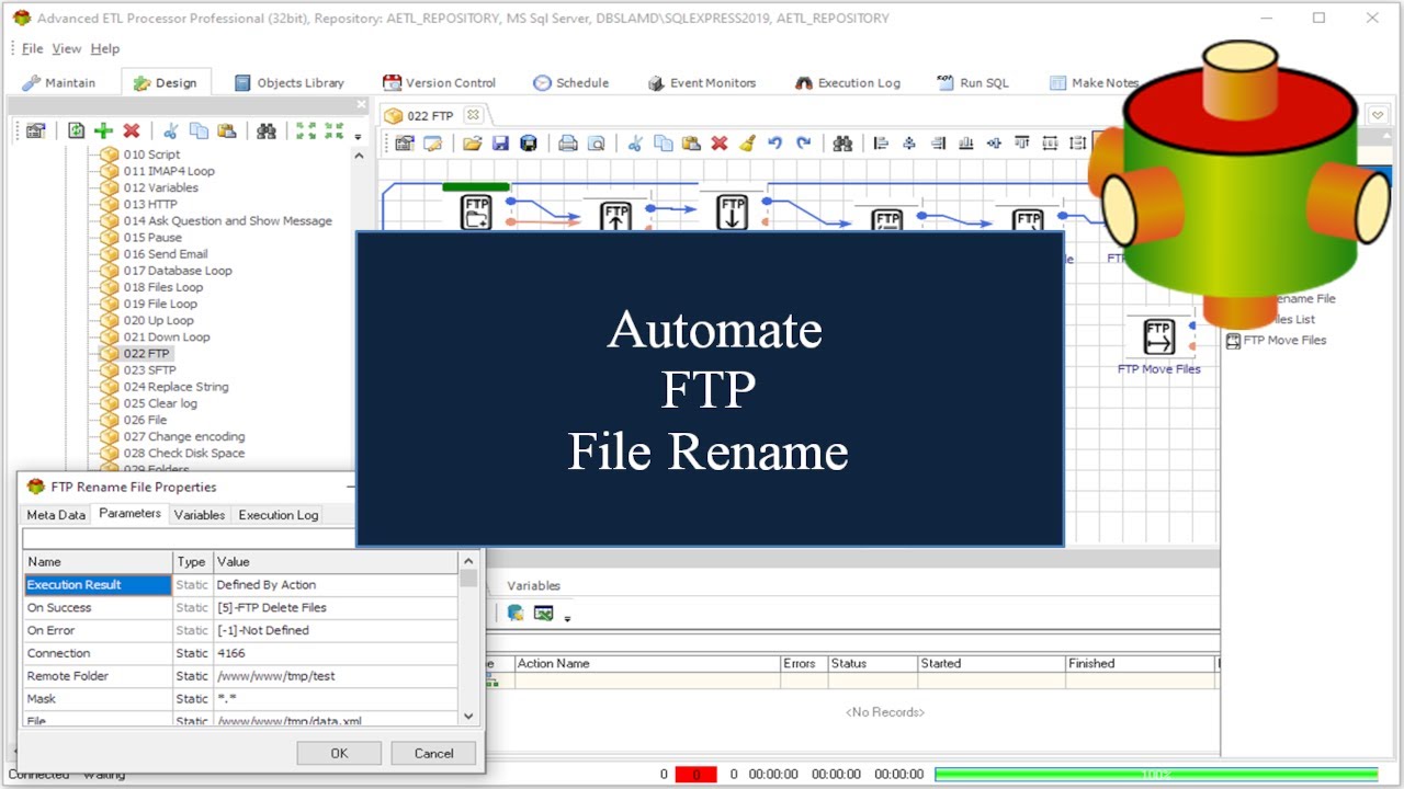 Automate FTP File Renaming  | Advanced ETL Processor Tutorial 🎥