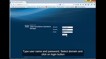 Add Camera view cisco video surveillance