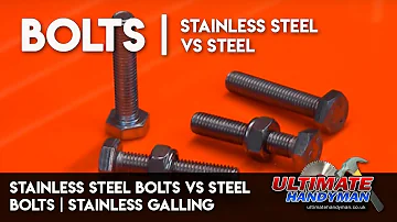 Are stainless steel bolts the strongest?