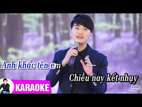 Hái Hoa Rừng Cho Em - KARAOKE Tone Nam Beat Chuẩn | Ngọn hải đăng