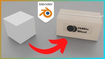 From Photo to 3D Model: Creating a REALISTIC Cardboard Box in Blender