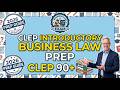 CLEP Introductory Business Law Prep 2026