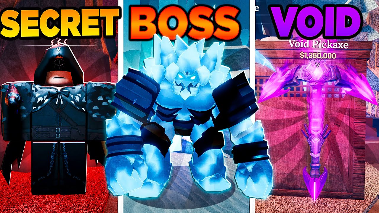 Forge Boss TUDO DA NOVA ATUALIZAÇÃO DO THE FORGE ( BOSS, PICARETAS, SEGREDOS ...