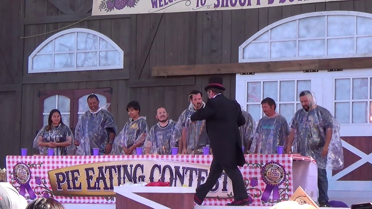 Knott's Pie Eating Contest 4/6/19 KnottsBerryFarm 
